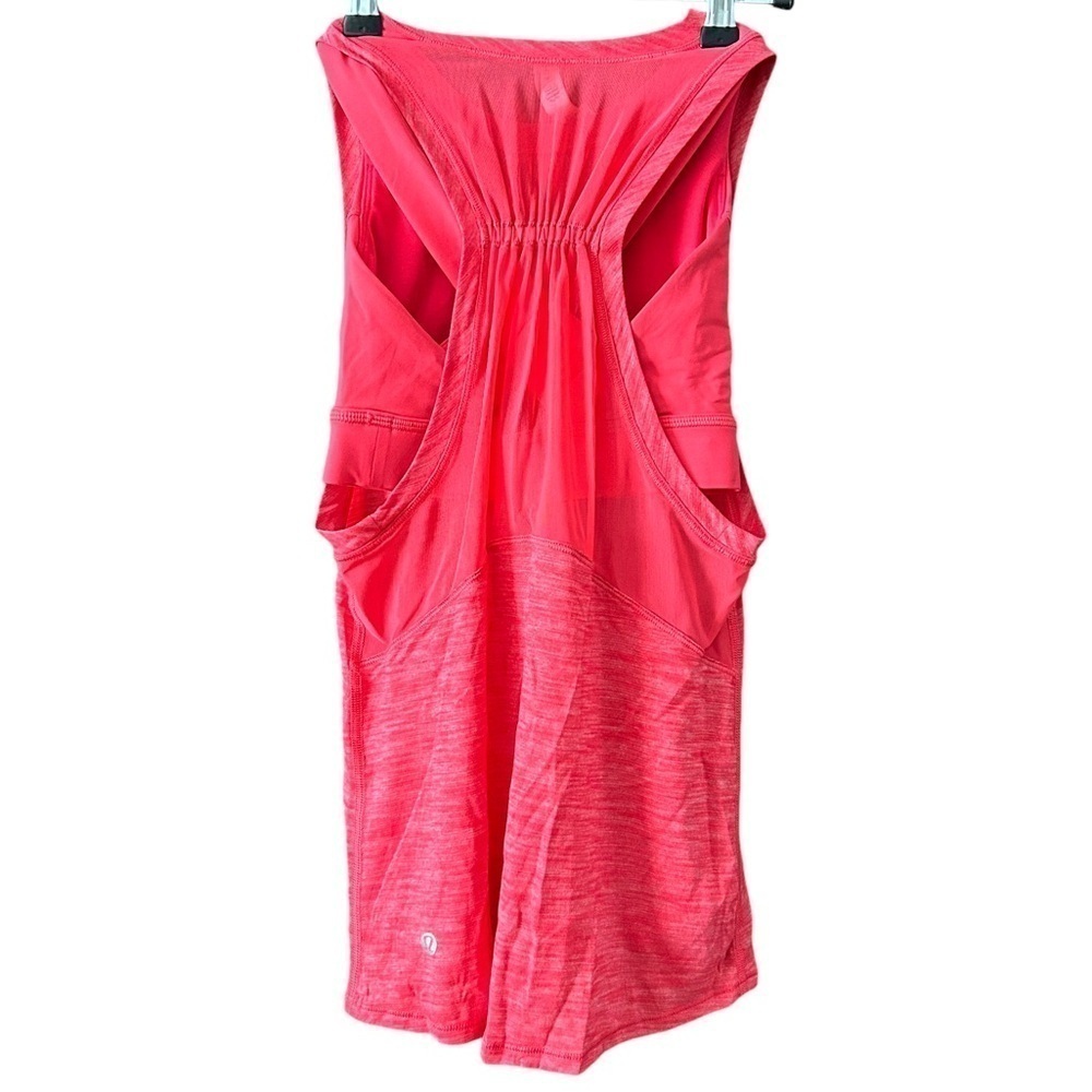 Lululemon Racerback Tank with Attached Bra - Picture 2 of 4